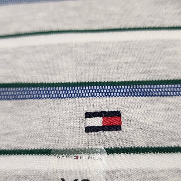 Tommy‎ Hilfiger Men's Polo Shirt Short-Sleeve THLUXE Striped Slim Fit XS - Picture 9 of 13
